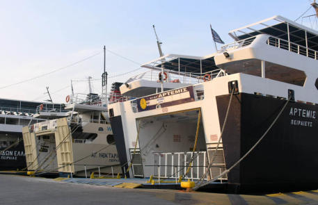 Ferrys du Port du Pirée